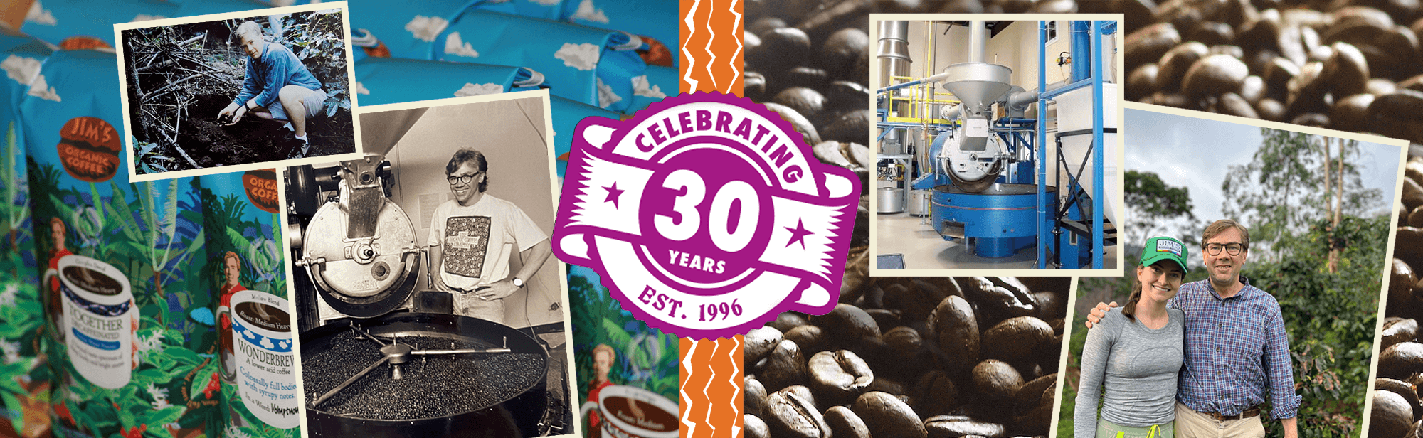 Jim's Organic Coffee 30th Anniversary Sweepstakes
