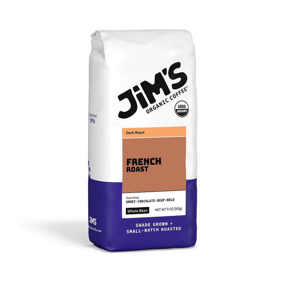 French Roast – Jim's Organic Coffee