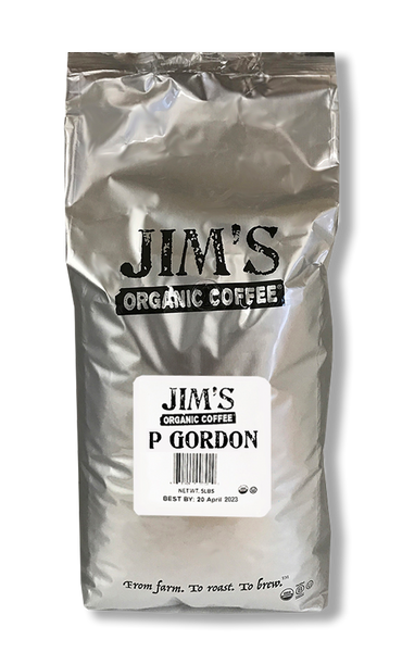 P. Gordon Special House Blend – Jim's Organic Coffee