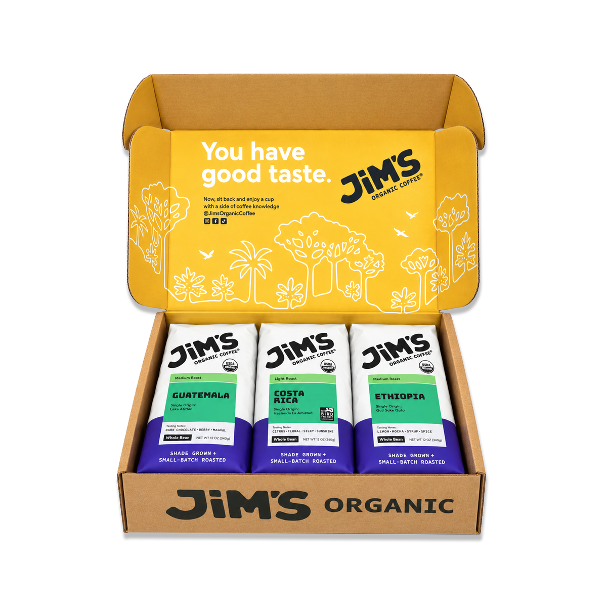 Jim’s Organic Single Origin Gift Collection