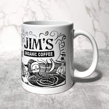 Load image into Gallery viewer, Jim&#39;s &#39;From Farm to Roast to Brew&#39; Coffee Mug - 12 oz
