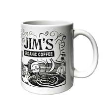 Load image into Gallery viewer, Jim&#39;s &#39;From Farm to Roast to Brew&#39; Coffee Mug - 12 oz
